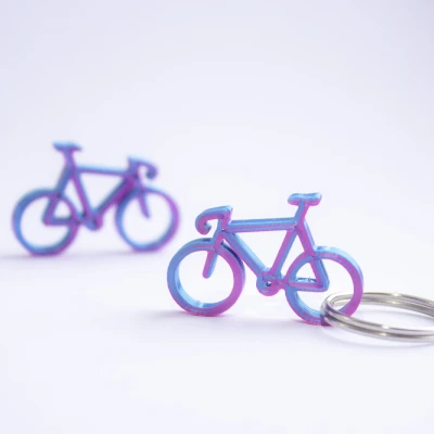 Móc Khóa Xe Đạp Fixie / Singlespeed / Pista - In Nhanh Dễ Dàng - Ý Tưởng Quà Tặng