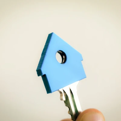 Nắp Chìa Khóa Nhà 24mm - Móc Khóa - In Nhanh và Dễ