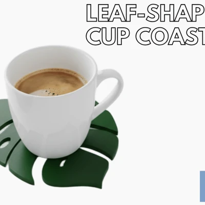 Miếng lót ly hình chiếc lá