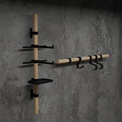 Giá Đỡ Lưu Trữ Phụ Kiện Xe Đạp - Lấy Cảm Hứng Từ Tons Gear Organizers