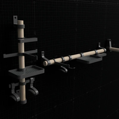 Giá Đỡ Đồ Thể Thao V2 - Lấy Cảm Hứng Từ Tổ Chức Đồ TONS