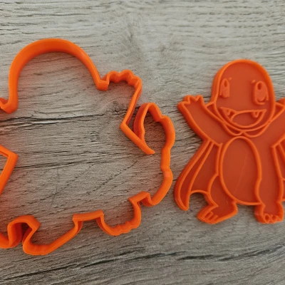 Khuôn Cắt Bánh Quy Halloween Charmander - Pokémon