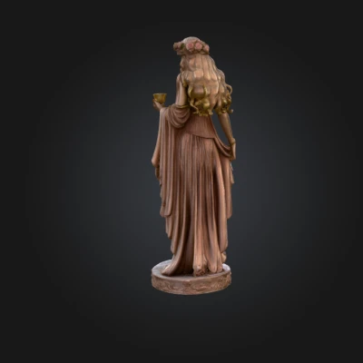 Tượng Nữ thần Sắc Dục "Goddess of Desire" - File In 3D
