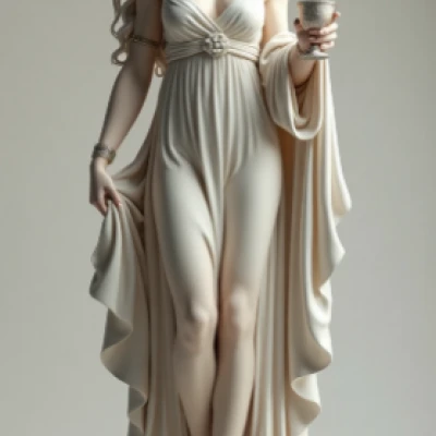 Tượng Nữ thần Sắc Dục "Goddess of Desire" - File In 3D