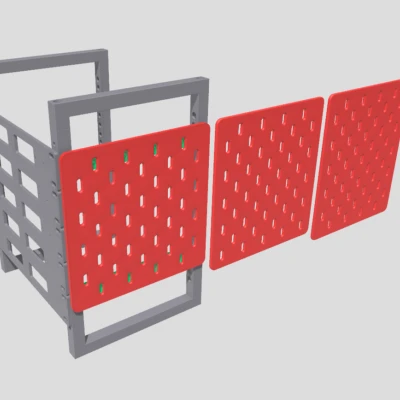 Giá đỡ 3D - Thanh đỡ cho Giá đỡ Skadis in 3D