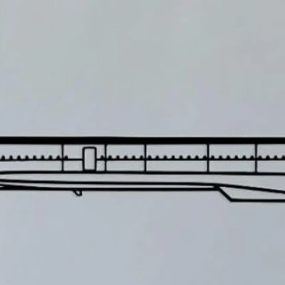 Mô Hình Trang Trí Tường BAC Concorde