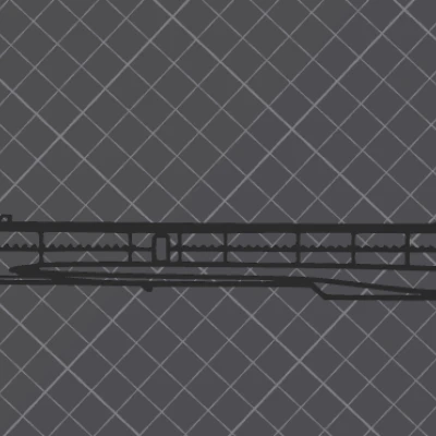 Mô Hình Trang Trí Tường BAC Concorde