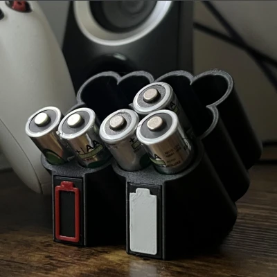 Hộp Đựng Pin Sạc AA