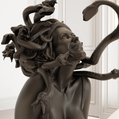 Chỗ Đựng Trang Sức Rắn Rết Medusa