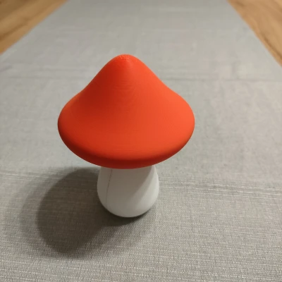 Trang Trí Nấm Mùa Thu – Mô Hình In 2 Phần