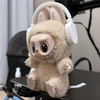 Tai nghe chụp tai tí hon cho Labubu - In-place & Snap đã đã tay