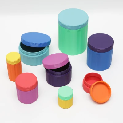 Hộp tròn 02 - Rãnh (Parametric)