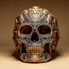Hộp Sọ "Ornamental Dia Dos Muertos" Trang Trí - Thumbnail 8