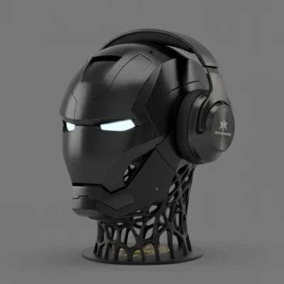 Chân đế tai nghe - Iron Man
