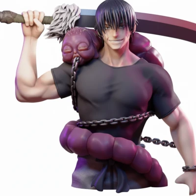 Mô hình Toji Fushiguro - Nhân vật Jujutsu Kaisen
