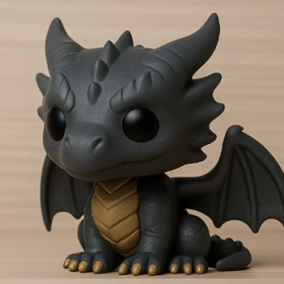 Mô Hình Rồng Tairn Phong Cách Funko Từ Fourth Wing