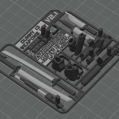 Gói Vũ Khí Dummy 13 Phiên Bản 2.1