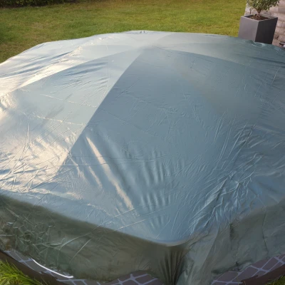 Cấu trúc phụ cho bạt che hồ bơi khung mùa đông