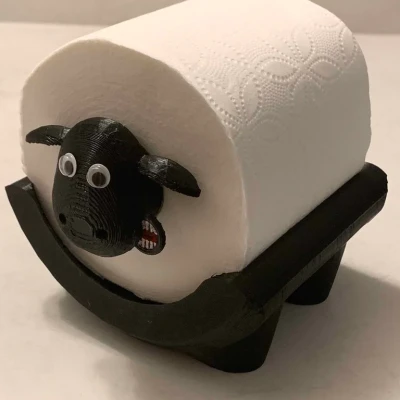 Giá đỡ giấy vệ sinh hình Shaun the Sheep