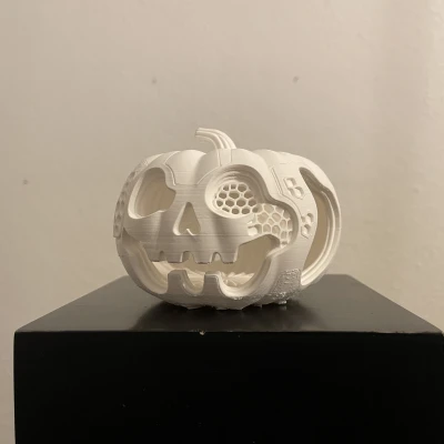 Bí Ngô, Tượng Lục Giác (Halloween) - Mẫu Trang Trí Độc Đáo