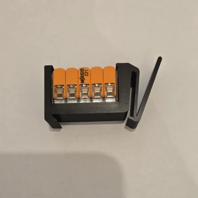 Giá đỡ ray DIN Wago 221-420 (10 Cầu nối)