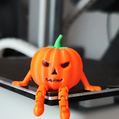 Mô hình bí ngô khớp nối dễ thương