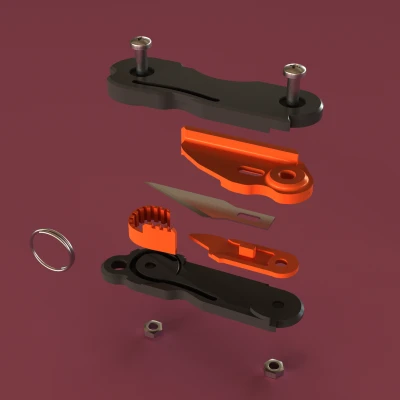 Dao Gập Mini v3 cho Lưỡi Dao #11 Exacto