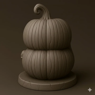 Mô hình in 3D Hộp Kẹo Bí Ngô Halloween