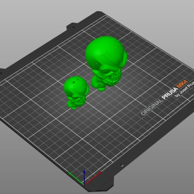 Mô Hình/Móc Khóa Đầu Lâu Điên Cuồng