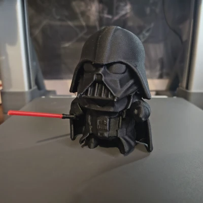Mô hình Darth Vader Chibi 10cm Kèm Kiếm Laser
