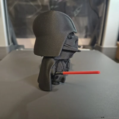 Mô hình Darth Vader Chibi 10cm Kèm Kiếm Laser