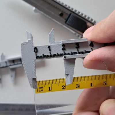 Móc Khóa Thước Caliper Mini