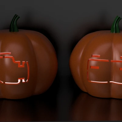 Hũ đựng kẹo bí ngô có lỗi động cơ hoặc pin