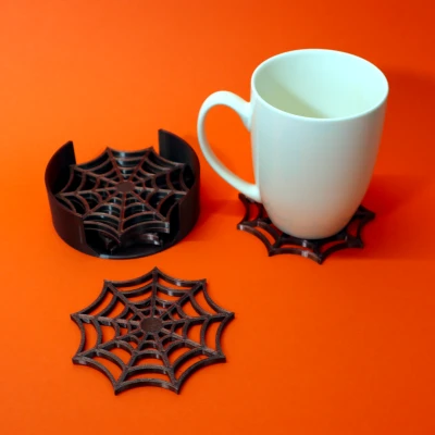 Miếng Lót Ly Mạng Nhện