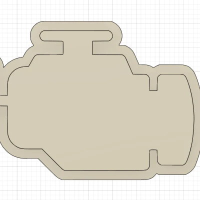 Biển "Check Engine" kiểu đèn neon