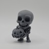 Móc Khóa/Figurine Bộ Xương Vui Vẻ Cùng Bí Ngô Halloween - Thumbnail 1