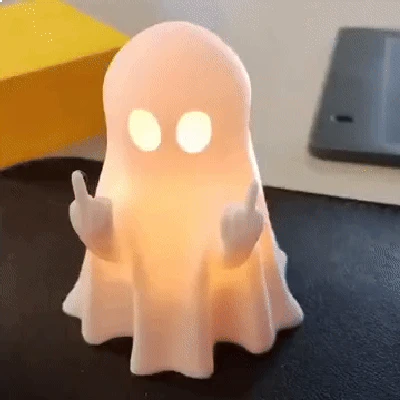 Ghost Tealight Holder