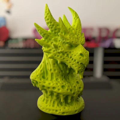 Tượng Đầu Rồng Độc Hại (Toxic Dragon Bust)