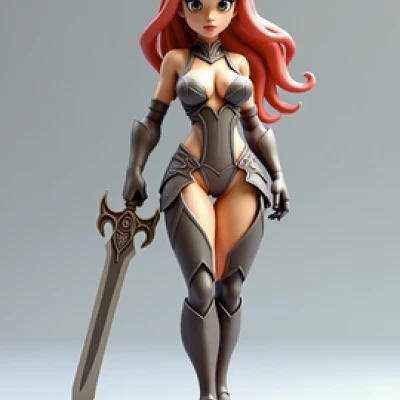 Nữ Chiến Binh Phong Cách Anime