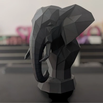 Chân dung Voi Hình học