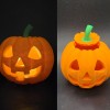 Chân nến LED Jack-o'-Lantern Cổ Điển có Nắp - Thumbnail 1