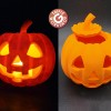 Chân nến LED Jack-o'-Lantern Cổ Điển có Nắp - Thumbnail 2