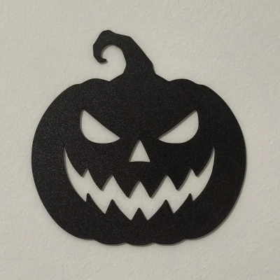 Trang Trí Tường Hình Silhouette Bí Ngô Ác Quỷ