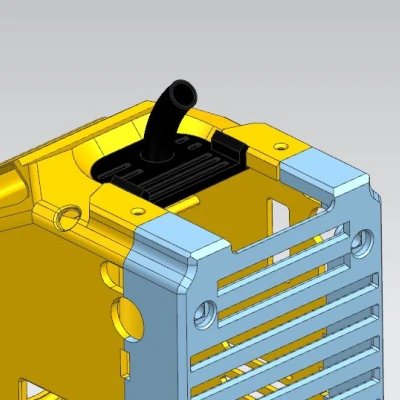 Ống dẫn PTFE cho bộ che đầu in SE3D Elegoo Centauri Carbon
