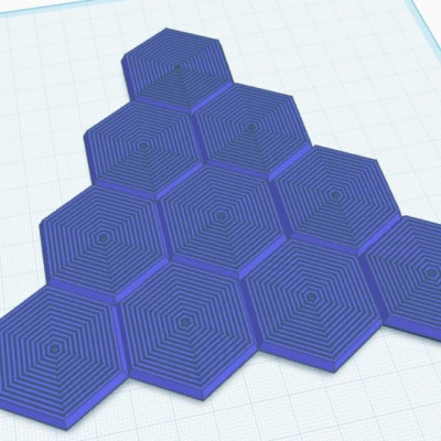 10 Món Đồ Chơi Fidget Lục Giác Gộp Lại