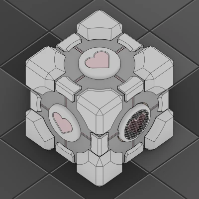 Vỏ NAS Companion Cube Portal