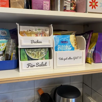 Hộp Đựng Túi Bột Làm Bánh Parametric V1