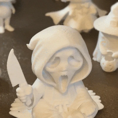 Bộ Đồ Trang Trí Halloween Dễ Thương & Ma Quái 3D