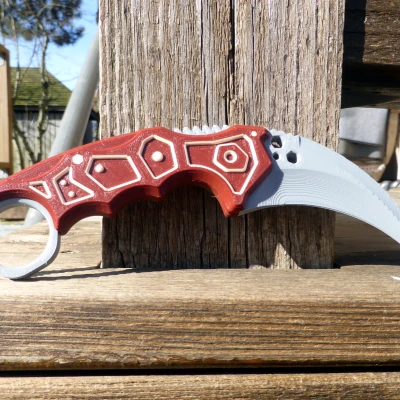 Dao Karambit Aether - Mô Hình In 3D Phong Cách Tương Lai