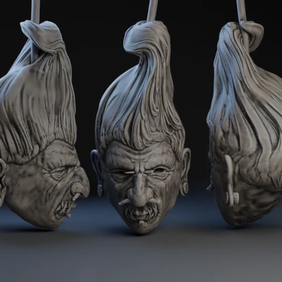 Đầu người thu nhỏ : Tsantsa